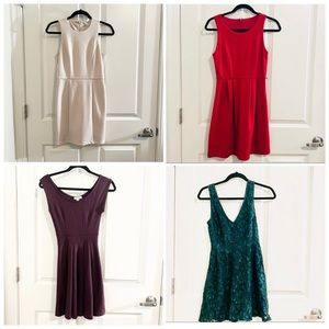 Bundle of 4 dresses- XS/S